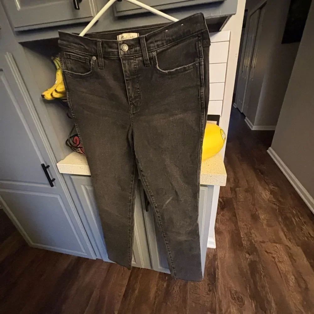 Madewell Women's Charcoal Skinny Jeans NWT